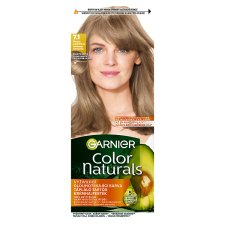 Garnier Color Naturals permanent hair color 7 .1 Natural ash blonde, 60 +40 +12 ml