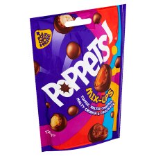 Poppets Mix-Ups Pouch Milk Chocolates with Assorted Centres 120g