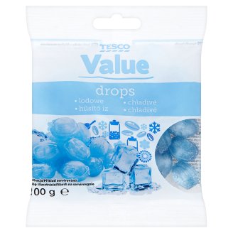 Tesco Value Dropsy chladivé 100g