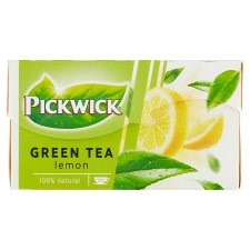 PICKWICK Zelený čaj s citronem 20 ks 40g