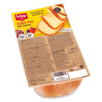 Schär Pain Brioché jemné pečivo bez lepku sladké krájené 370g