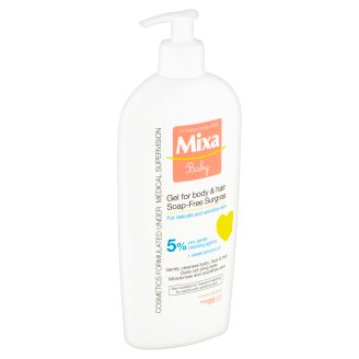 Mixa Baby Extra vyživující mycí gel na tělo a vlásky 400ml