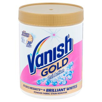 Vanish Oxi Action Gold odstraňovač skvrn na bílé prádlo 940g
