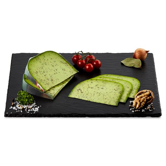 Gouda 50+ Green pesto (krájený)