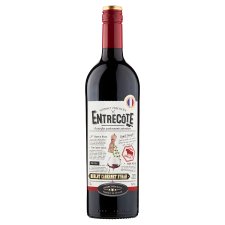 Entrecôte Merlot Cabernet Syrah Red Dry Wine 75cl