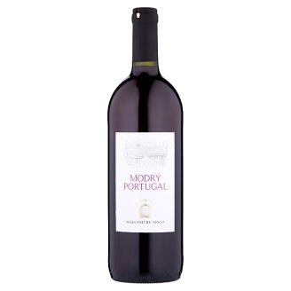 Modrý Portugal víno červené suché 1l