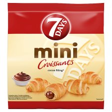 7 Days Croissant Mini s kakaovou náplní 185g