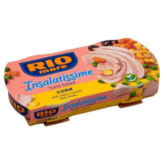 Rio Mare Insalatissime Hotový pokrm ze zeleniny a tuňáka 2 x 160g