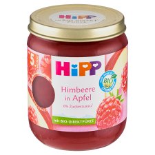 HiPP Bio jablko a maliny 160g