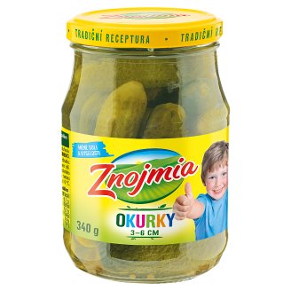 Znojmia Okurky 3-6 cm 340g