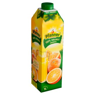 Pfanner 100% pomerančová šťáva 1l