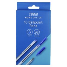 Tesco Ballpoint Pens 10 pcs