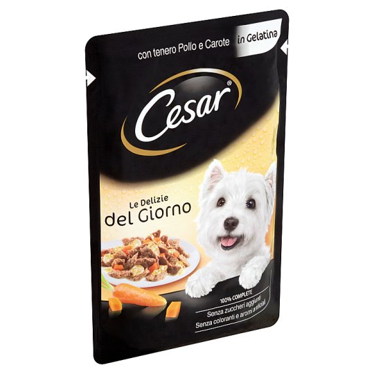 Cesar Jemné kuřecí s mrkví 100g