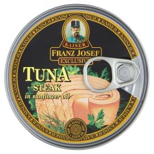 Franz Josef Kaiser Exclusive Tuňák steak ve slunečnicovém oleji 170g