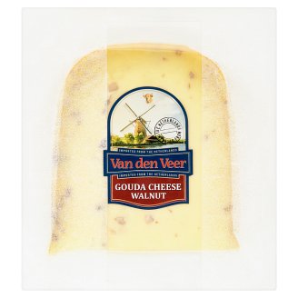 Van den Veer Gouda 50+ s vlašskými ořechy 200g