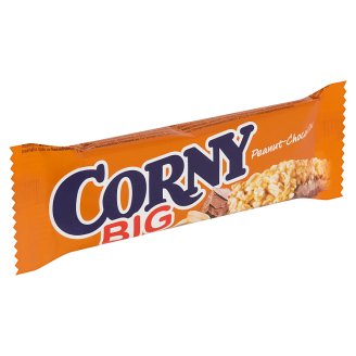 Corny Big Cereální tyčinka s arašídy v mléčné čokoládě 50g