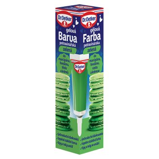 Dr. Oetker Barva gelová potravinářská zelená 10g