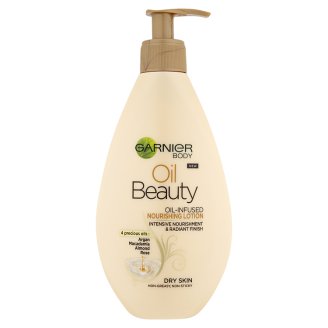 Garnier Body Oil Beauty vyživující olejové tělové mléko 250ml
