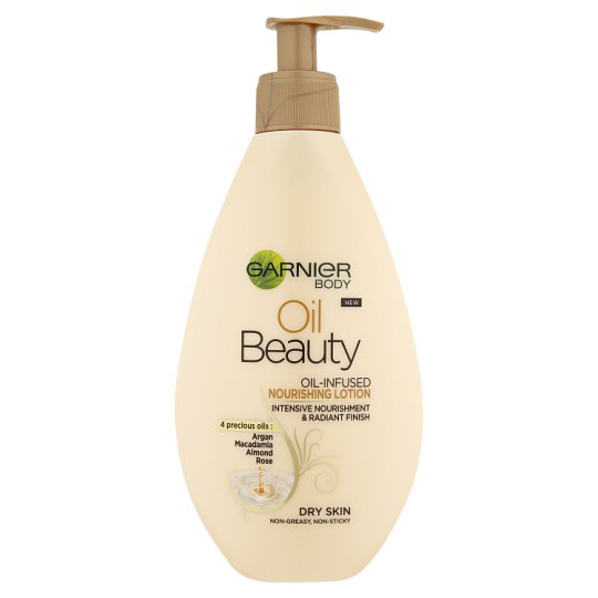 GARNIER BODY OIL BEAUTY OilInfused Nourishing Lotion Body Milk 250 ml