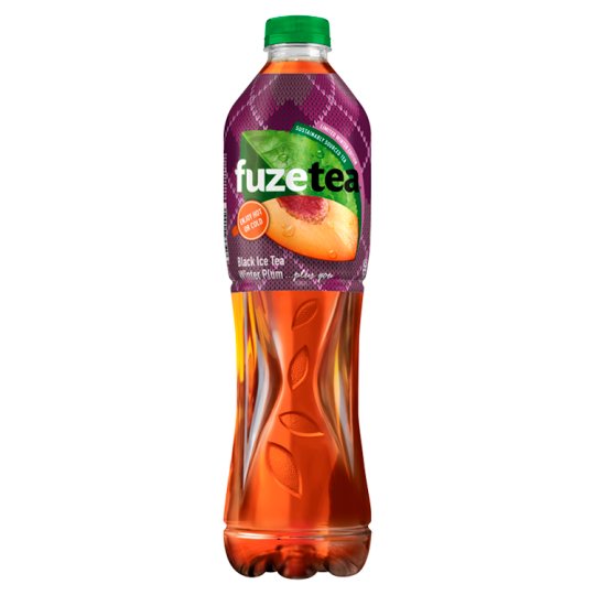 FuzeTea Black Ice Tea Winter Plum 1,5l