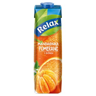 Relax Mandarinka pomeranč s dužninou 1l