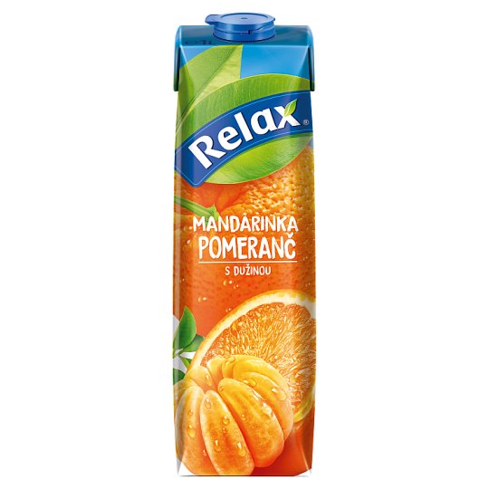 Relax Mandarinka pomeranč s dužninou 1l