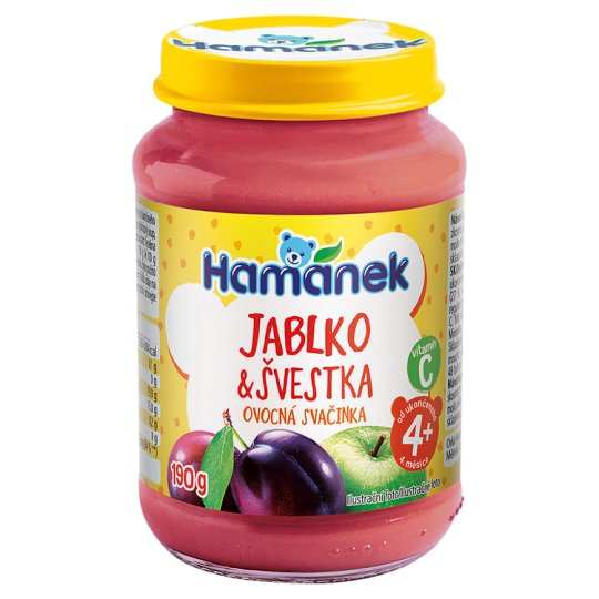 Hamánek Se švestkami 190g