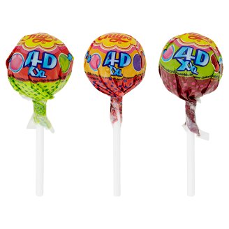 Chupa Chups XXL 4D Drops se žvýkačkou uvnitř různé příchutě 29g