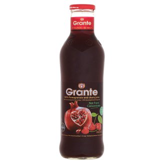 Grante 100% ovocná šťáva z granátových jablek a třešní 750ml