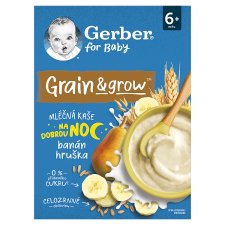 GERBER Wheat-Oat Porridge Banana and Pear 200g