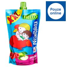 Hello XXL Fruit Snack with Raspberries 200g