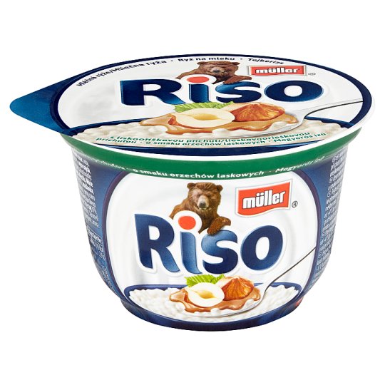 Müller Riso Mléčná rýže s lískooříškovou příchutí 200g