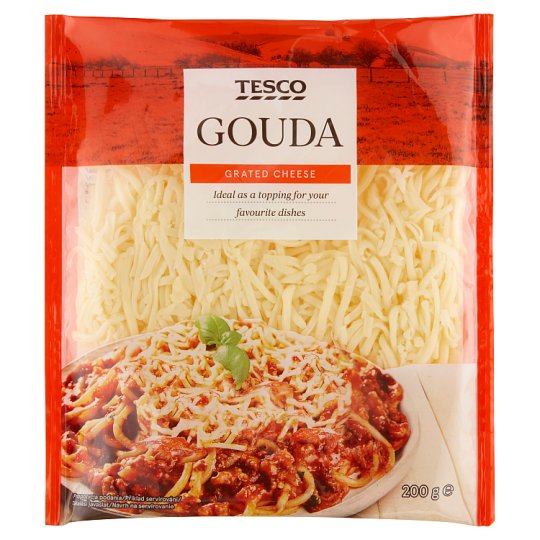 Tesco Gouda Grated Cheese 200g
