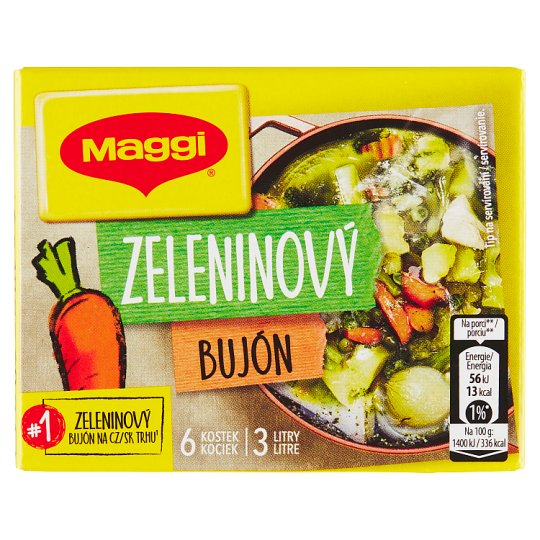 Maggi Zeleninový bujón 6 x 10g (60g)