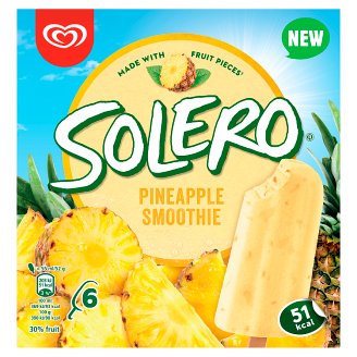 Solero Smoothie Ananas zmrzlina 6 x 55ml