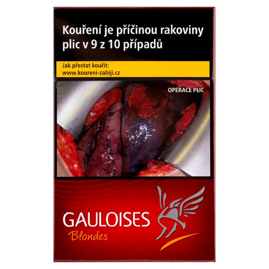Gauloises Blondes cigarety s filtrem 20 ks