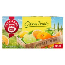 TEEKANNE Citrus Fruits, World of Fruits, 20 sáčků, 45g