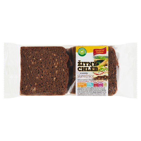 Hradecká Pekárna Rye Bread with Sunflower Seeds 400g
