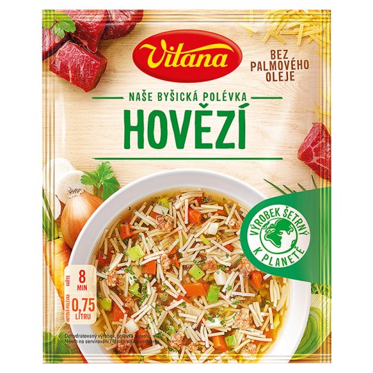Vitana Naše Byšická polévka Hovězí 60g