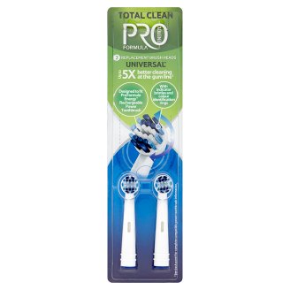 Tesco Pro Formula Náhradní hlavice na elektrický zubní kartáček Total Clean 2 ks