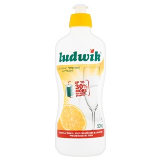 Ludwik Mycí prostředek na nádobí citronový 500g