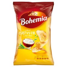 Bohemia Chips with Fresh Cheese and Spring Onion Flavor 130g