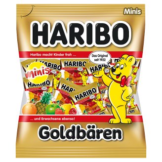 Haribo Goldbären želé s ovocnými příchutěmi 250g