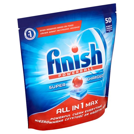 Finish Powerball All in 1 Max tablety do myčky nádobí 50 ks 905g