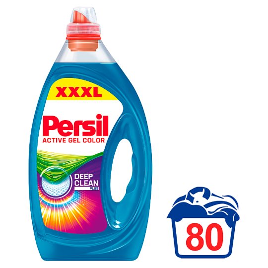 PERSIL Washing Gel Deep Clean Plus Active Gel Color 80 Washes, 4L