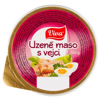 Viva Carne Uzené maso s vejci 120g