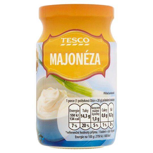 Tesco Mayonnaise 215g - Tesco Groceries