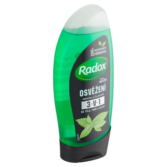 Radox Feel Strong 2v1 pánský sprchový gel a šampon 250ml