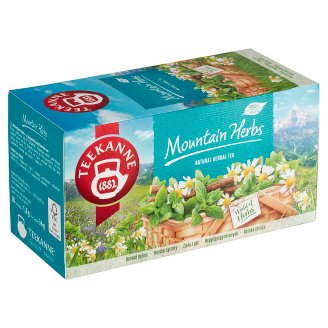 TEEKANNE Horské byliny, Natural Herbal Tea, 20 sáčků, 36g
