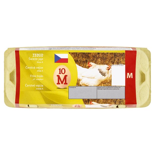 Tesco Čerstvá vejce M 10 ks